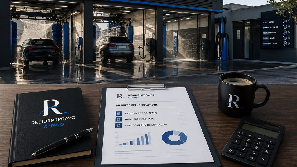 Автомойка на Кипре — пример готового бизнеса на продажу